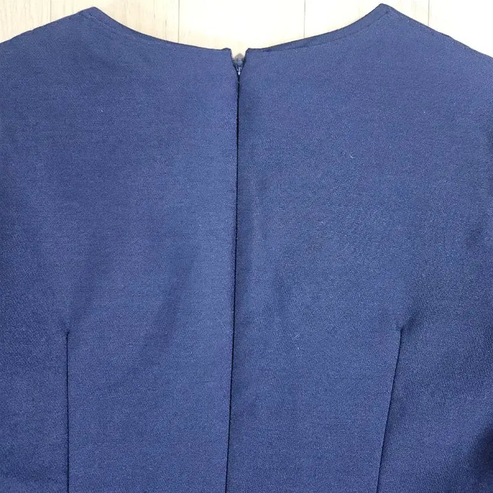 [BUNJANG] MINE Navy Frill Dress / [MINE] 한섬 마인 네이비 프릴 원피스 82