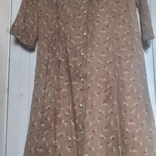 [BUNJANG] Natural Dyed Linen Maxi Dress / 천연염색린넨원피스