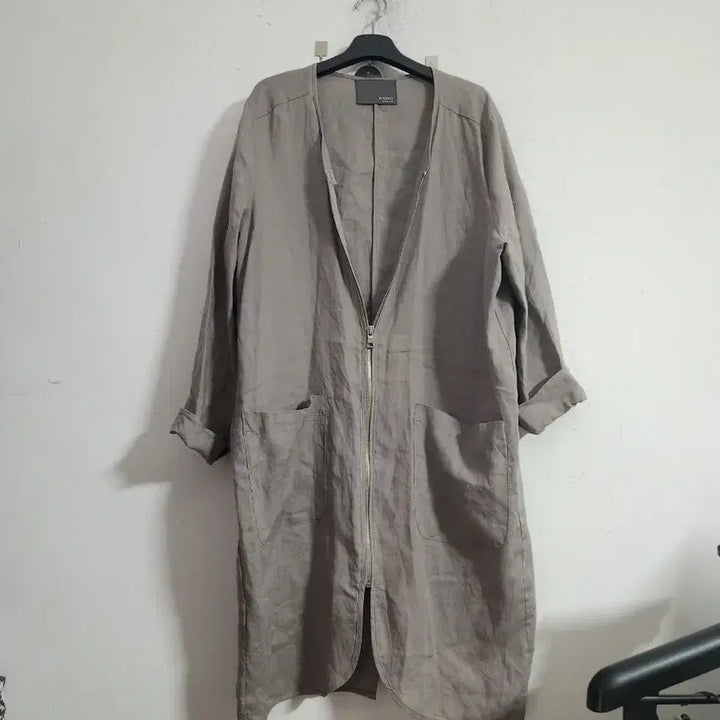 [BUNJANG] N.KIND Linen Long Cardigan / N.KIND 린넨 롱 가디건와이드