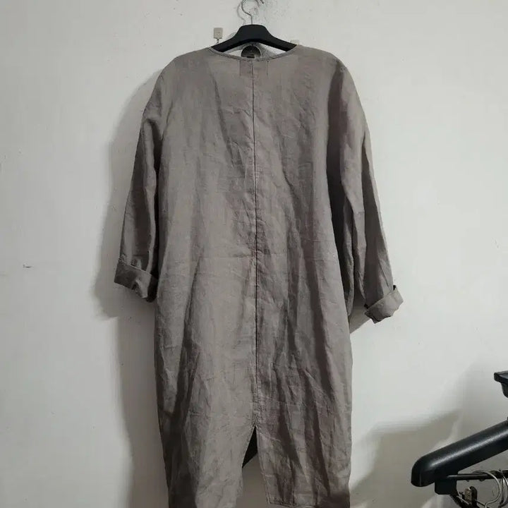[BUNJANG] N.KIND Linen Long Cardigan / N.KIND 린넨 롱 가디건와이드