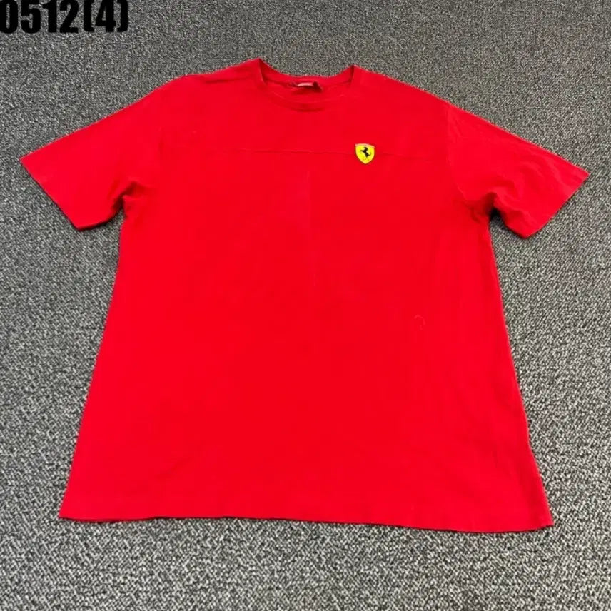 [BUNJANG] Ferrari Red T-Shirt XL / 페라리 레드 반팔 티셔츠 XL | 0512