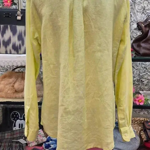 [BUNJANG] Uniqlo 100% Linen Shirt / 유니클로 마 100% 셔츠 (66 77)