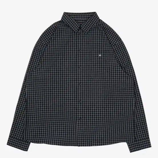 [BUNJANG] The CallDee Mini Logo Checkered Shirt / 더콜디 미니 로고 체크셔츠