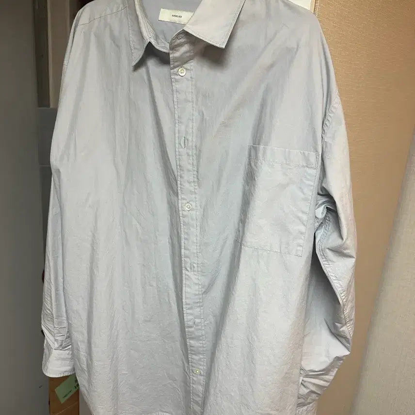 [BUNJANG] OURSELVES Typewriter Shirt / ㅇOURSELVES 타입라이터 셔츠