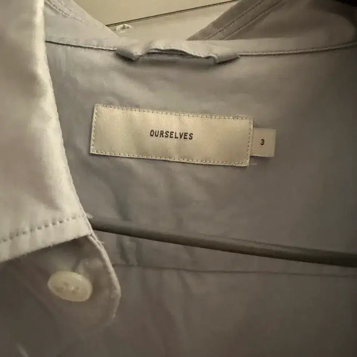 [BUNJANG] OURSELVES Typewriter Shirt / ㅇOURSELVES 타입라이터 셔츠