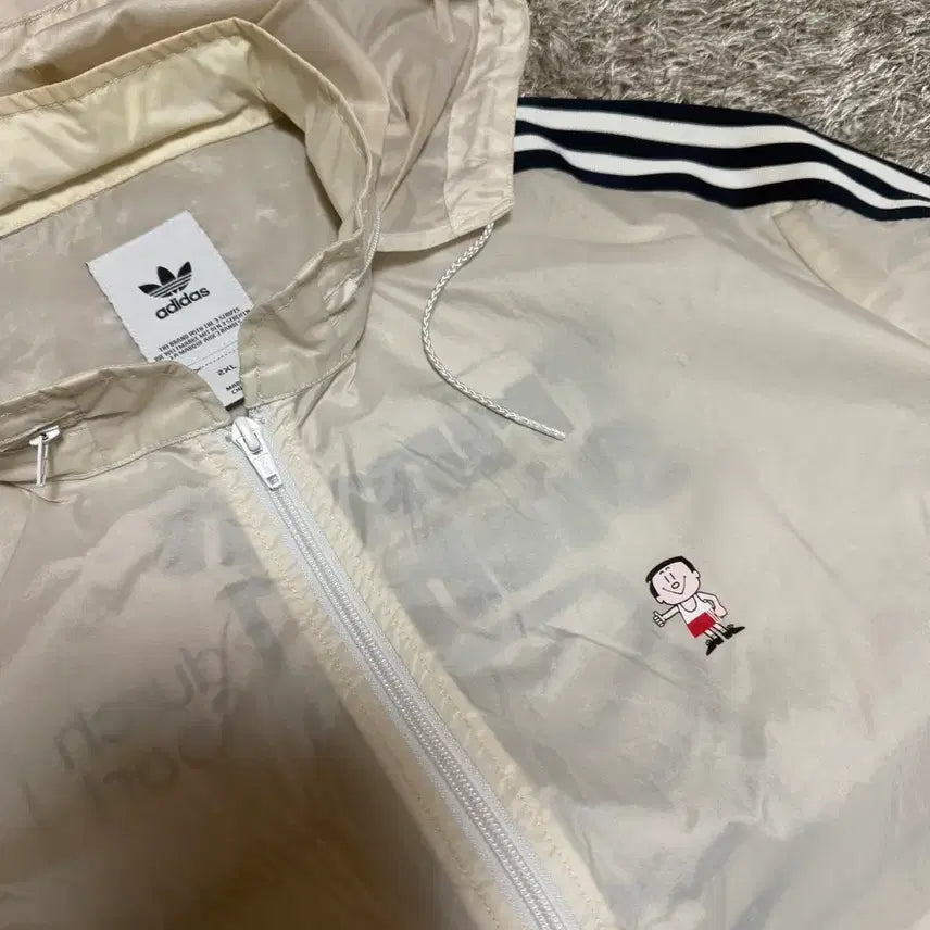 [BUNJANG] Adidas Windbreaker R Lightweight Jacket 2XL / [2XL] 아디다스 윈드브레이크 R 경량 바람막이