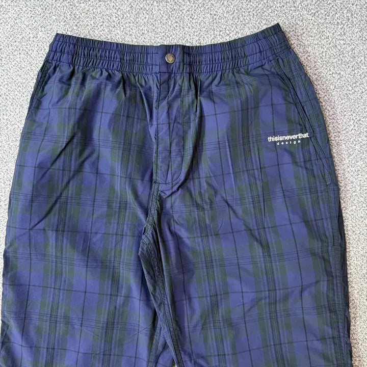 [BUNJANG] Thisisneverthat Check Trousers / 디스이즈네버댓 체크 팬츠