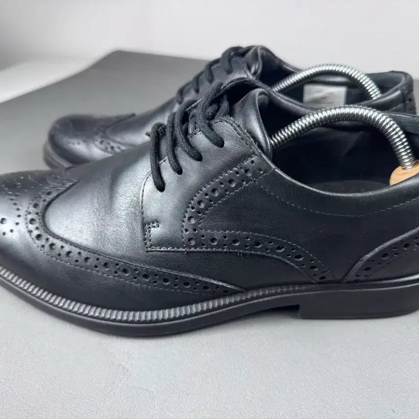 [BUNJANG] Italian Made Wingtip Brogues Black 250 / 이탈리아제 윙팁 구두 블랙 250