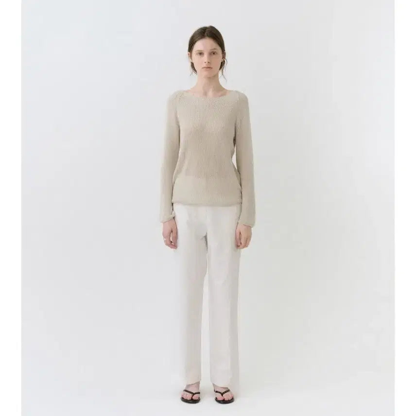 [BUNJANG] Leete Cotton Pants (Ivory) / 르에떼/ Page Cotton Pants (Ivory)