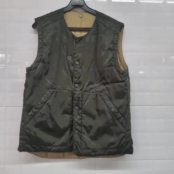[BUNJANG] Beanpole Reversible Vest / 빈폴 리버시블 조끼