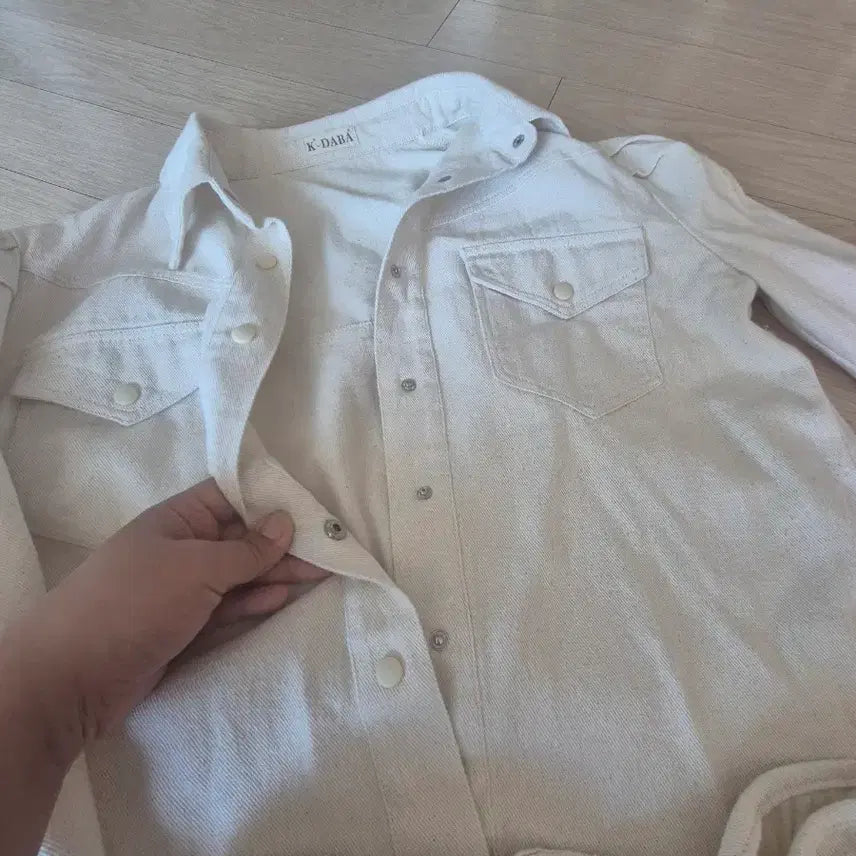 [BUNJANG] K.DABA Shirt + Shorts Set (Free Size) / K.DABA 셔츠 + 반바지 세트 free