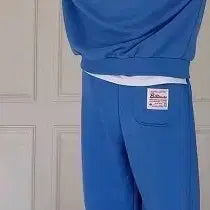 [BUNJANG] LYLON Blue Oversized Training Set (Unused) / LYLON 블루 트레이닝 세트 미사용품 오버핏