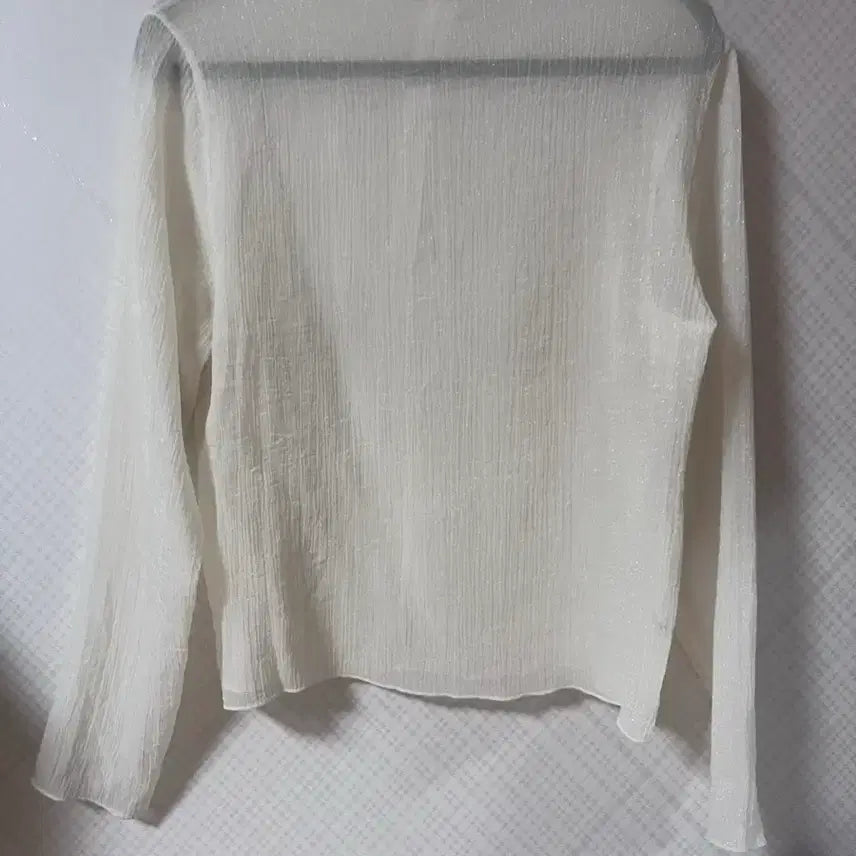 [BUNJANG] White Chiffon Blouse / 화이트 쉬폰 블라우스