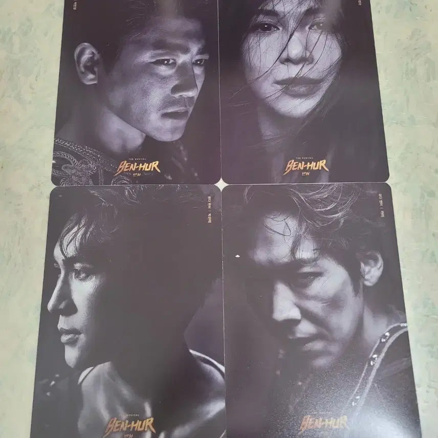 [BUNJANG] Musical Ben-Hur Double-Sided Coaster / 뮤지컬 벤허 양면 책받침