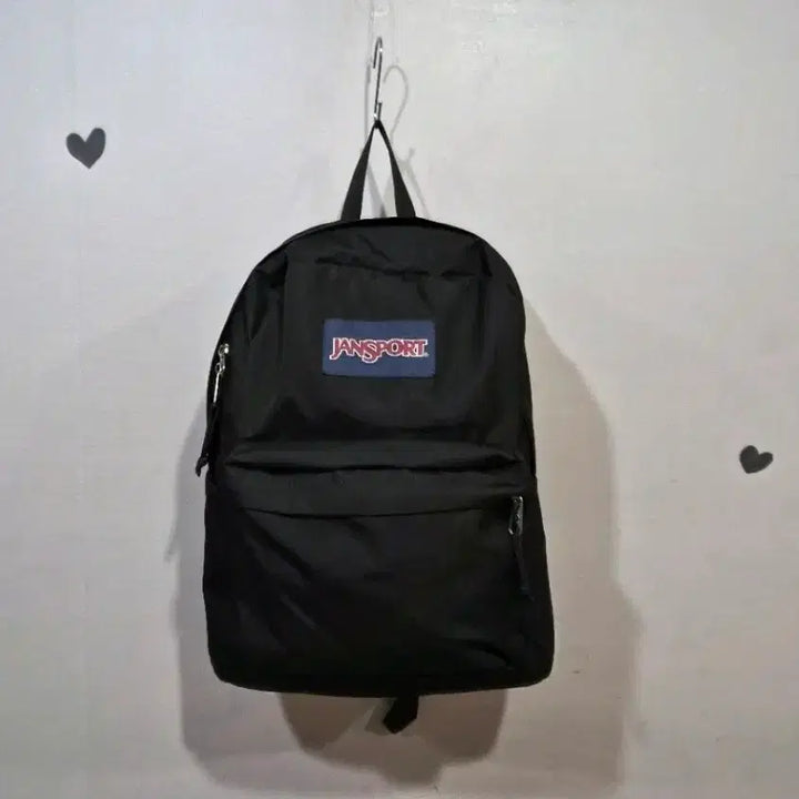 [BUNJANG] JanSport Black Backpack / 잔스포츠 백팩