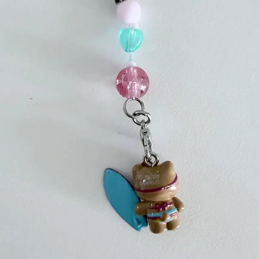 [BUNJANG] Sanrio Retro Hello Kitty Surfing Bikini Sun Tan Strap / 산리오고전 태닝키티 서핑키티 비키니키티 선탠키티 스트랩