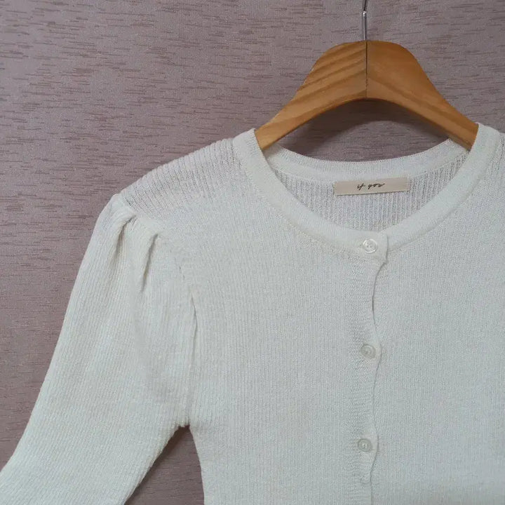 [BUNJANG] Ivory Knit Cardigan - Women&