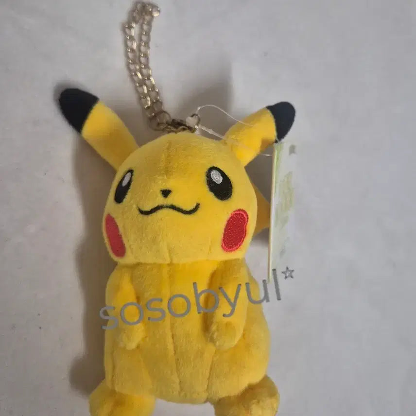 [BUNJANG] Pokemon Pikachu Plush Keychain 12cm (Sealed) / (미개봉)포켓몬스터 피카츄 인형 키링 12cm