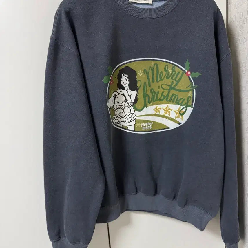 [BUNJANG] Headment Sweatshirt / 헤더먼트 맨투맨