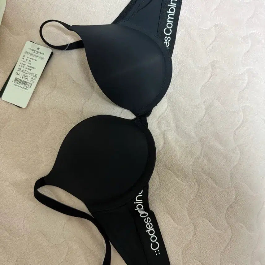 [BUNJANG] Code: Code Tall Black Bra (Set of 2) / 코데즈컴바인 블랙 브라 새상품 미착용 제품 2개 급처