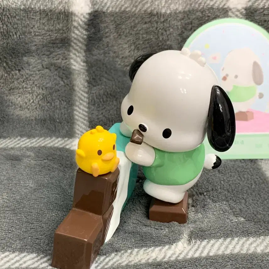 [BUNJANG] Sanrio Pochacco Colorful Food Figure / 산리오 포차코 컬러풀 푸드 피규어