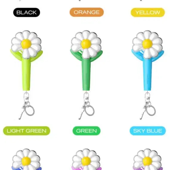 [BUNJANG] G-Dragon Official Mini Light Keyring Set / 지드래곤 공식 미니라이트 키링