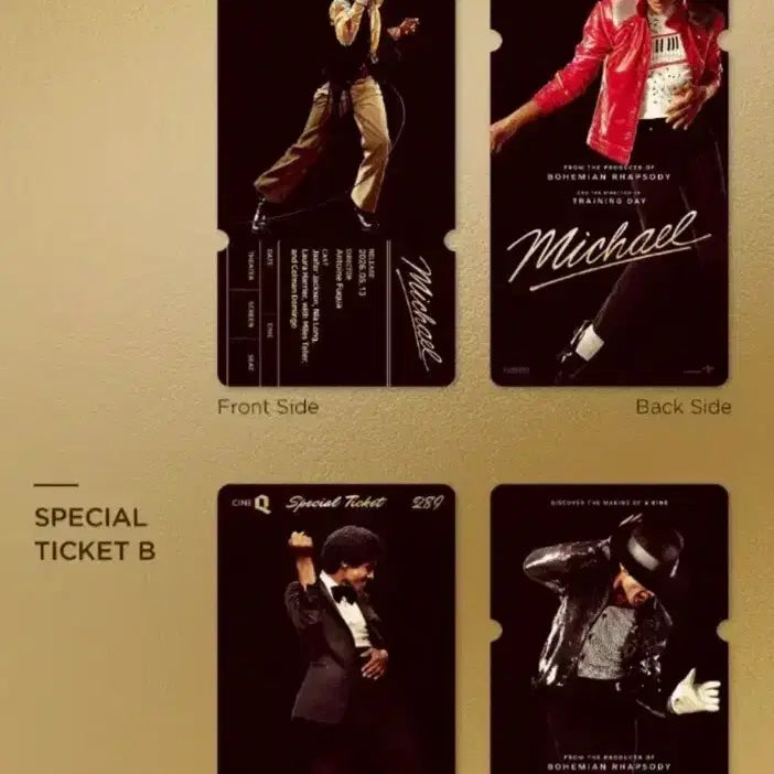 [BUNJANG] Michael Special Ticket Set / 2종세트)마이클 스페셜티켓 2종 스티 289