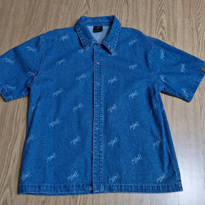 [BUNJANG] Nike Jordan Denim Shirt L / 나이키 조던 데님 셔츠 L