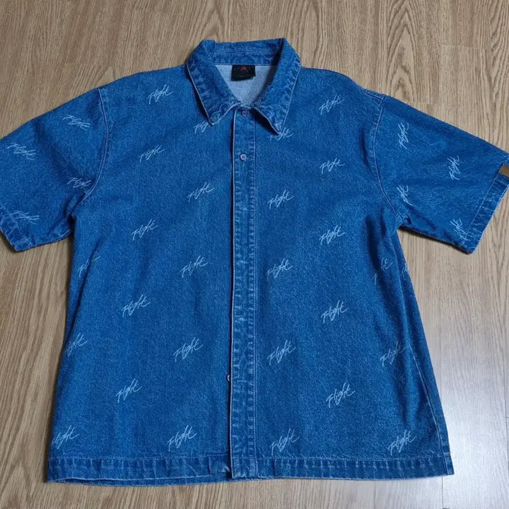 [BUNJANG] Nike Jordan Denim Shirt L / 나이키 조던 데님 셔츠 L