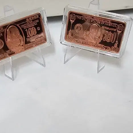 [SOLD OUT] 달러 지폐 디자인 구리 주화 세트