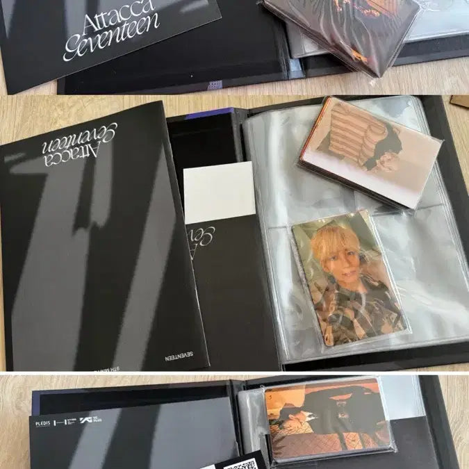 [BUNJANG] Seventeen Attacca Photocard and Binder Bundle Set / 5/25까지만팔고안되면버려요ㅠ)세븐틴 Attacca 포카,바인더 일괄판매