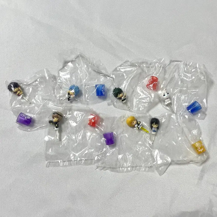 [BUNJANG] Gintama Double Jack Earphone Jack 7 Types Sealed Bundle Set / 은혼 더블 잭 이어폰 잭 7종 미개봉 일괄