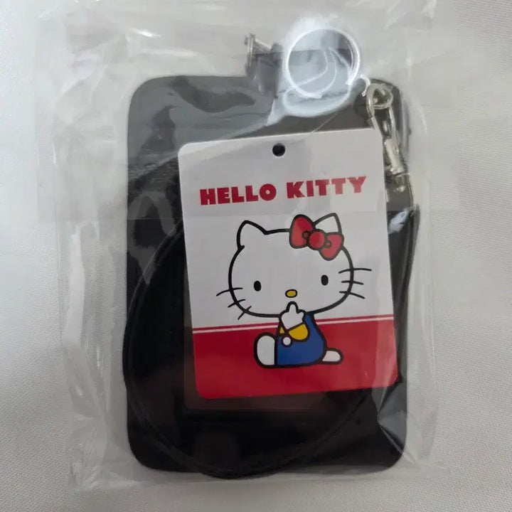 [BUNJANG] Hello Kitty Leopard Card Reel Pass / 헬로키티 레오파드 카드 릴패스 새상품