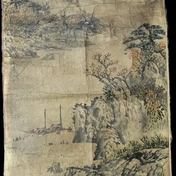 [SOLD OUT] 오래된 고화(추경산수화)