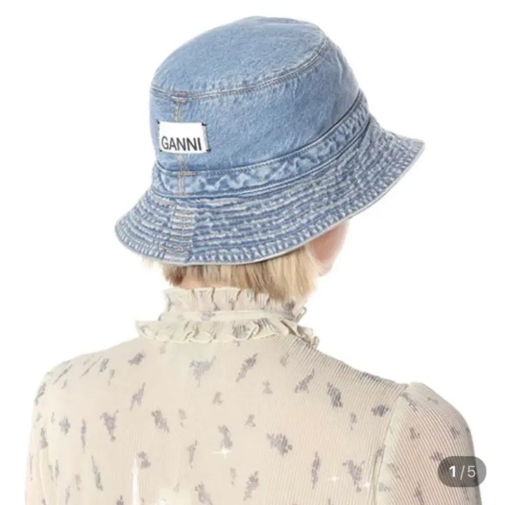 [BUNJANG] GANNI Denim Bucket Hat / 새상품) 데님 버킷햇