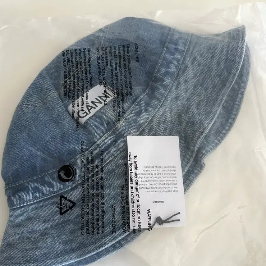 [BUNJANG] GANNI Denim Bucket Hat / 새상품) 데님 버킷햇