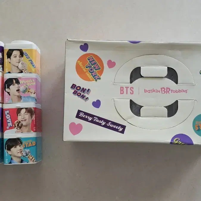 [BUNJANG] BTS Baskin Robbins Package Case / BTS 베스킨라빈스 패키지