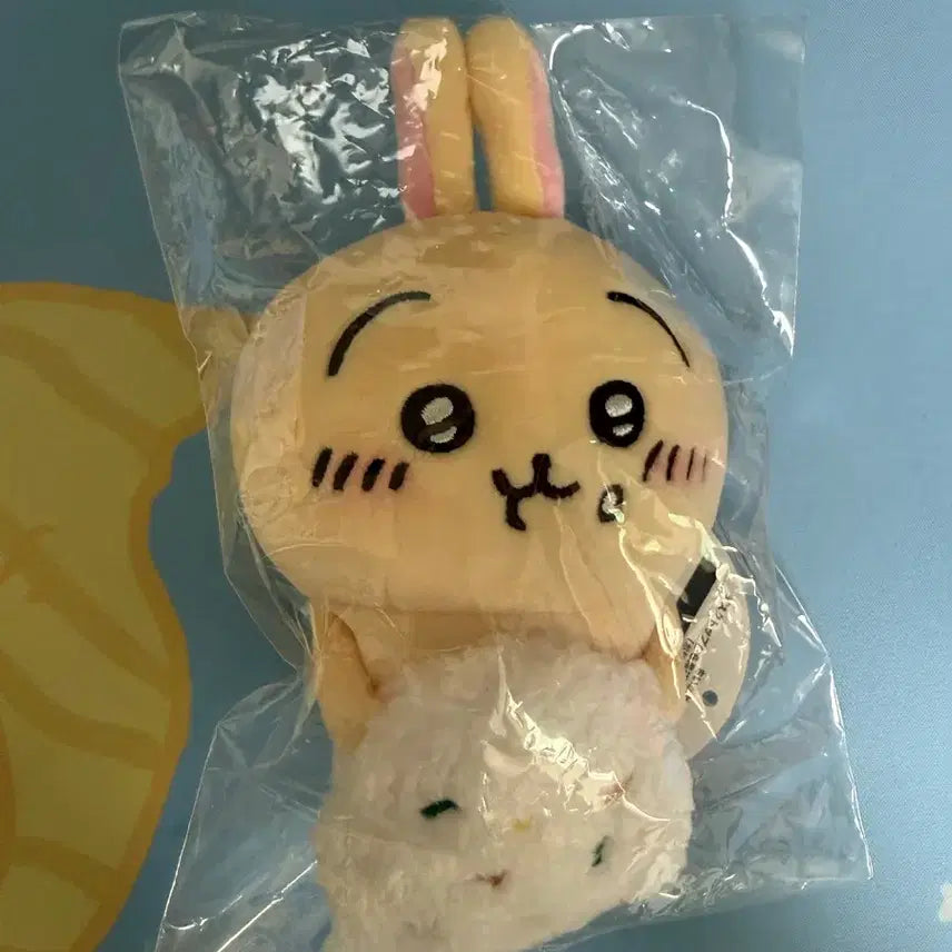[BUNJANG] Chiikawa Usagi Onigiri Desktop Plush Doll / 먼작귀 치이카와 우사기 주먹밥 데스크탑 누이 마코 인형 판매합니다