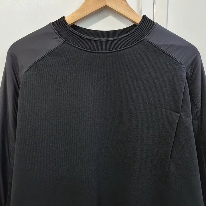 [BUNJANG] System Homme Color-Blocked String Sweatshirt / 시스템옴므 배색 스트링 스웻셔츠
