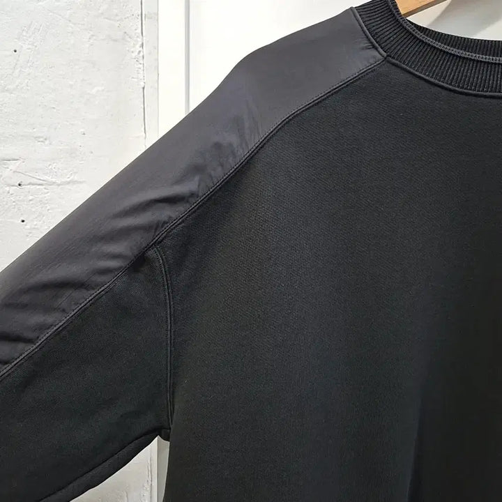 [BUNJANG] System Homme Color-Blocked String Sweatshirt / 시스템옴므 배색 스트링 스웻셔츠