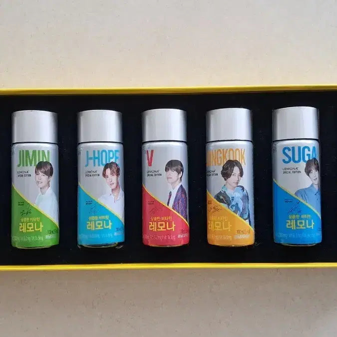 [BUNJANG] BTS Lemona Drink Bottle Set Special Edition / 레모나 드링크 공병