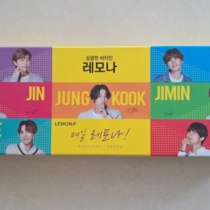 [BUNJANG] BTS Lemona Drink Bottle Set Special Edition / 레모나 드링크 공병