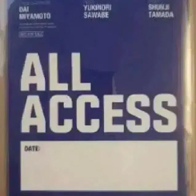[BUNJANG] Blue Giant Original Ticket / 블루자이언트 오리지널티켓