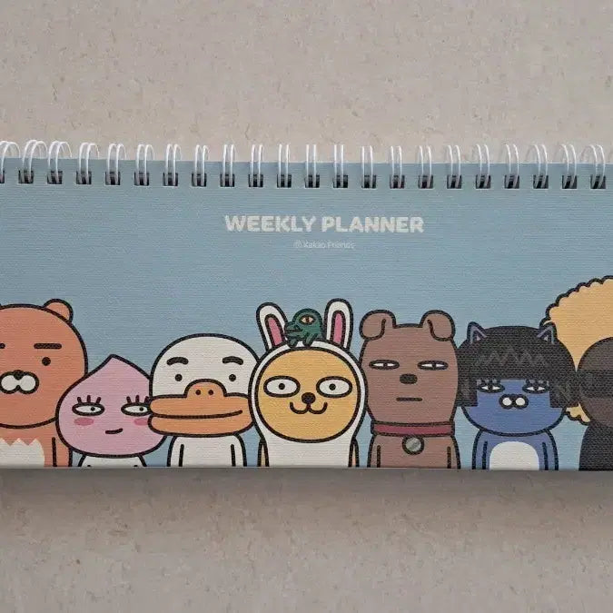 [BUNJANG] Kakao Friends Weekly Planner Scheduler Diary / 카카오프렌즈 위클리 플래너 스케줄러 다이어리