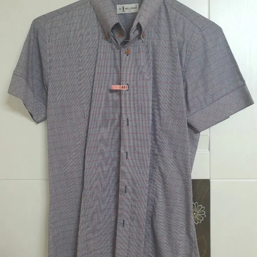 [BUNJANG] Check Pattern Short Sleeve Shirt / 체크패턴 반팔 셔츠
