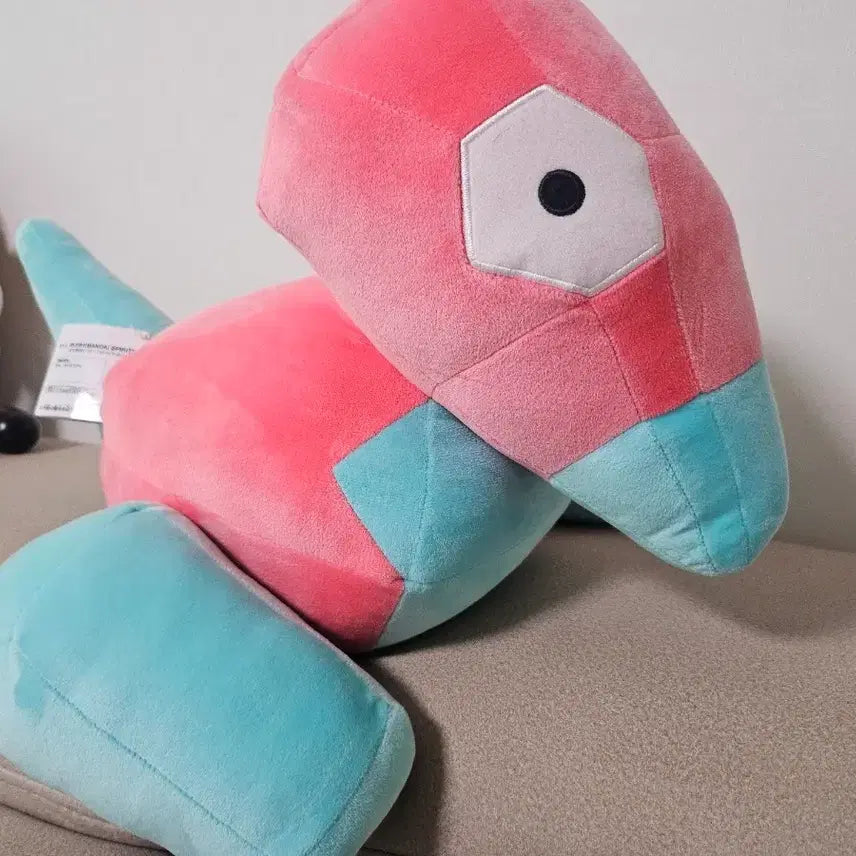 [BUNJANG] Bandai Pokemon Polygon Large Plush / 포켓몬스터 폴리곤 인형 대형 BANDAI