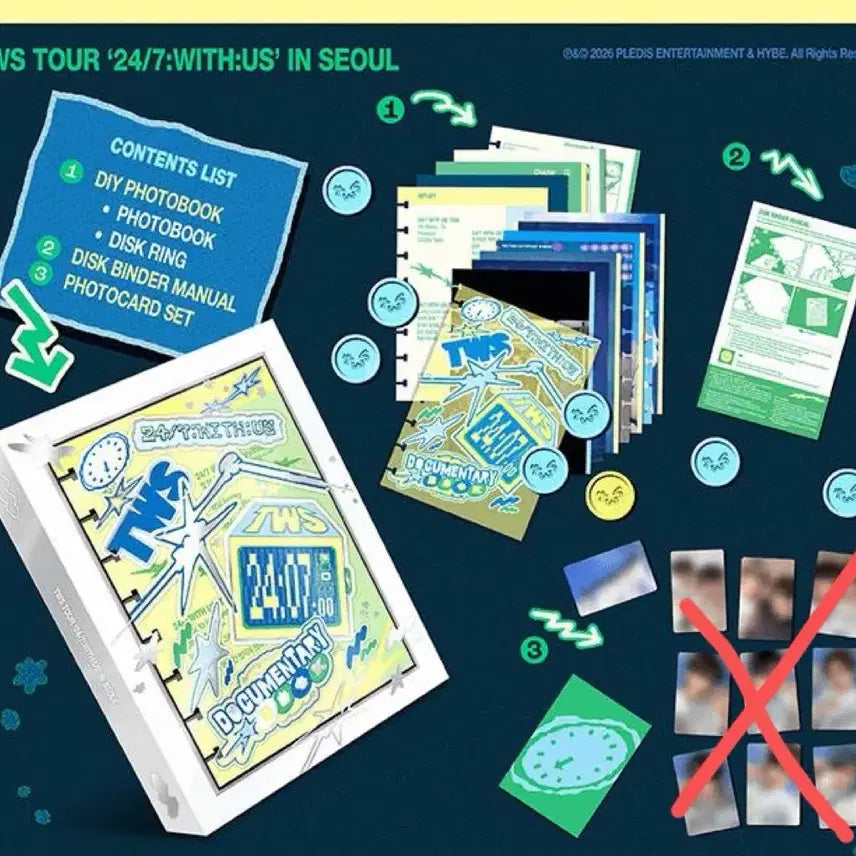 [BUNJANG] TWS 24/7 WITH US Seoul Concert Split Set / 투어스 24/7 WITH US 서울콘 분철