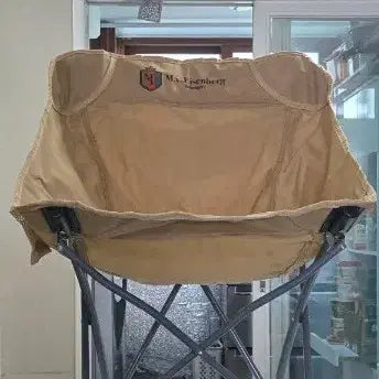 [BUNJANG] Mountaingear Camping Chair Beige Unused / 캠핑 의자 베이지색 미사용