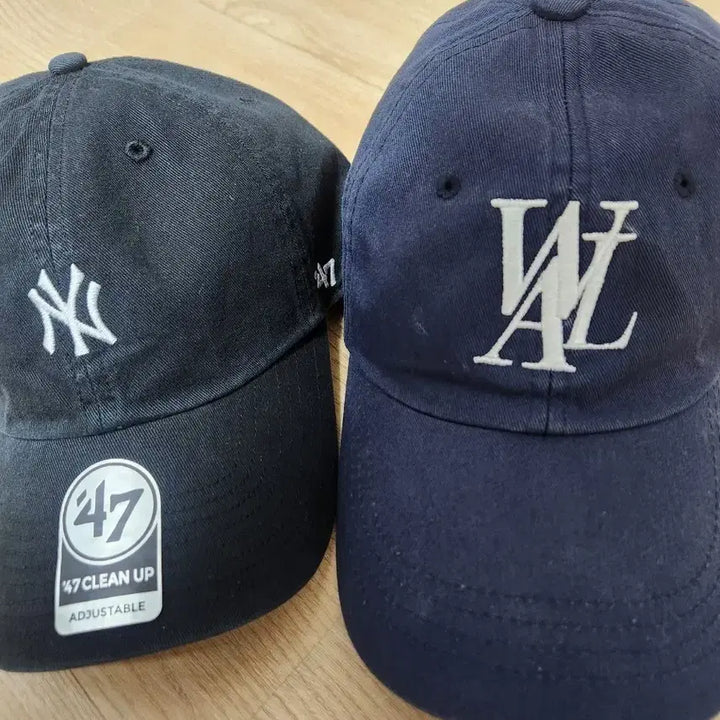 [BUNJANG] 47 Brand MLB New York Yankees Wool Allong Cap / 47브랜드 MLB 양키스 우알롱 모자 볼캡 2종