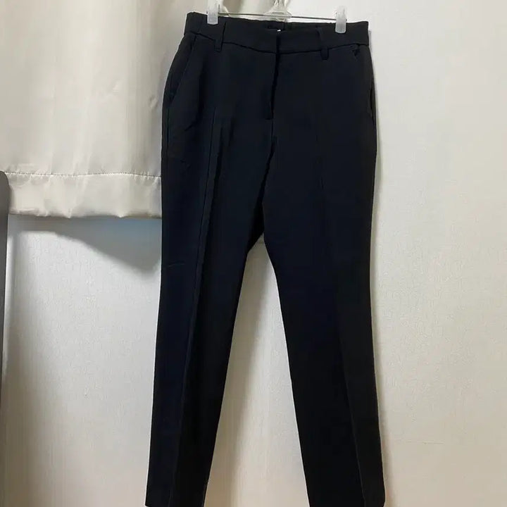[BUNJANG] Back Banding Straight Slacks (Set of 3) / 뒷밴딩 일자 슬랙스 3종